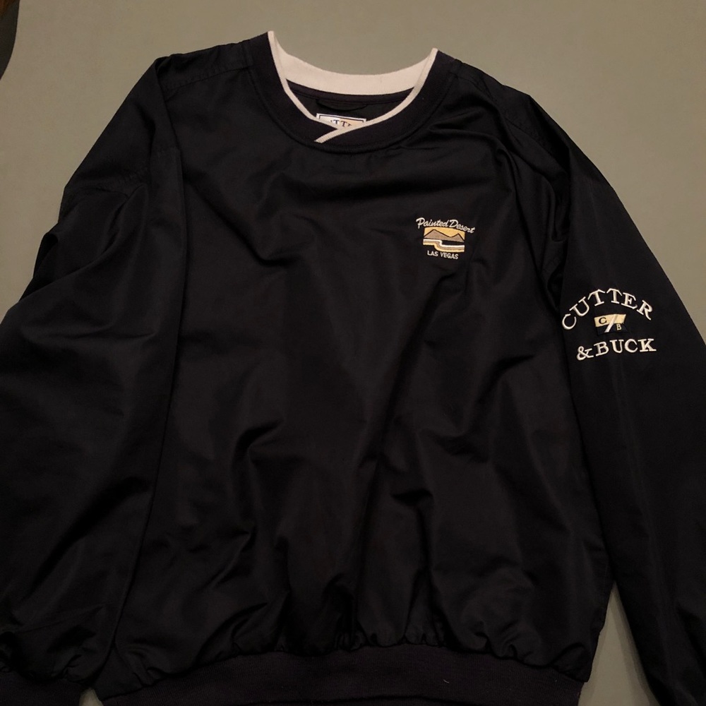 Las Vegas painted desert windbreaker